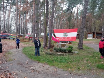 Uroczystości Niepodległościowe w Bolimowskim Parku Krajobrazowym., 